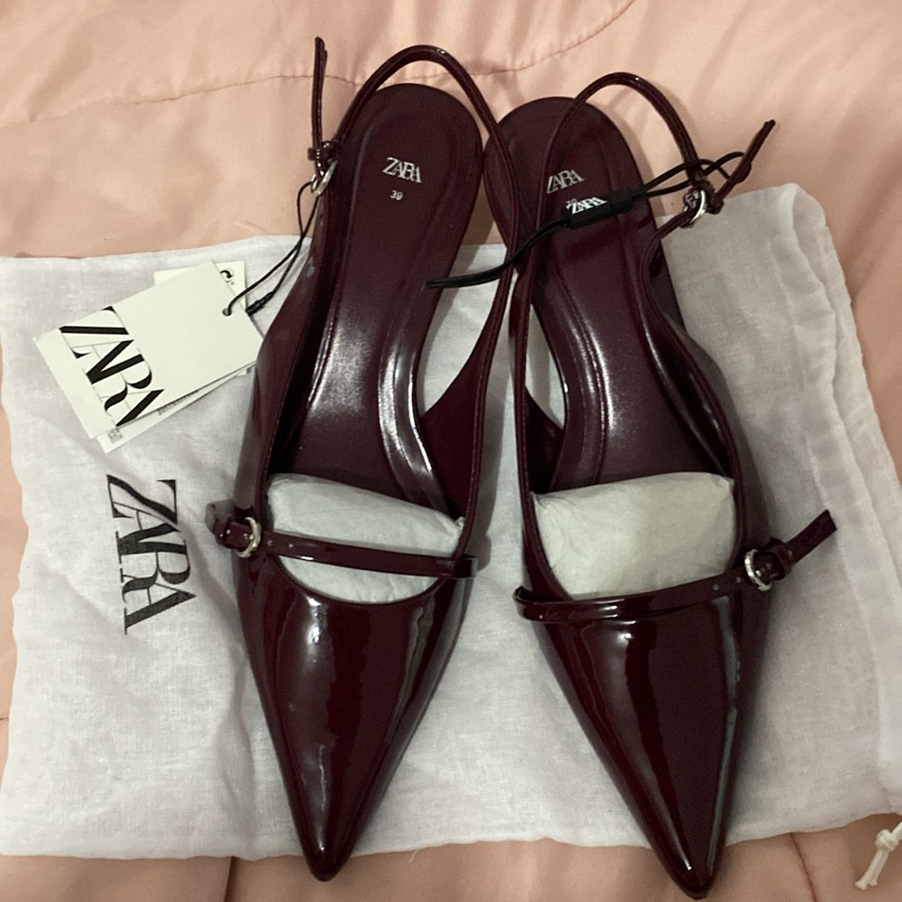 Brand New Zara Kitten Heels